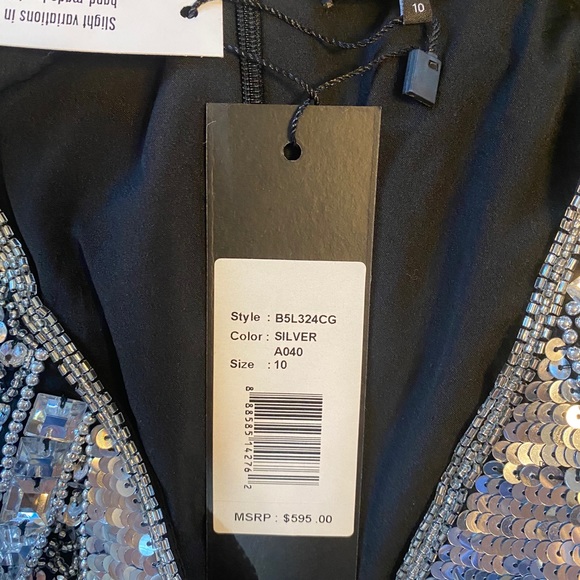 NEVER WORN Parker Black Cocktail Dress - Picture 3 of 4